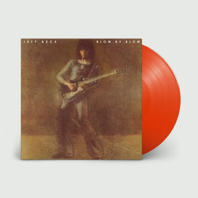 Jeff Beck Blow By Blow - Orange Vinyl - Sealed UK Vinyl LP Worldwide Shipping