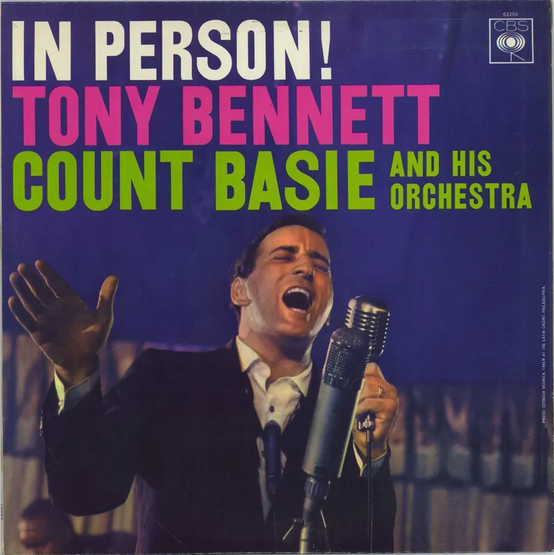 Buy Today Tony Bennett & Count Basie In Person! UK Vinyl LP