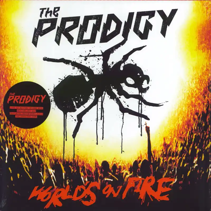 The Prodigy Live - World's On Fire - 180gm - Sealed UK 2-LP vinyl set High Quality