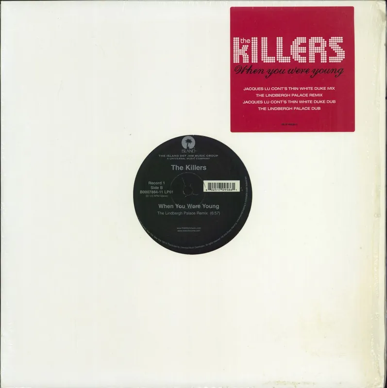Professional Grade The Killers When You Were Young US 12" vinyl
