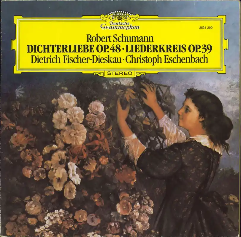 Dietrich Fischer-Dieskau & Christoph Eschenbach Robert Schumann: Dichterliebe Op. 48 / Liederkreis Op. 39 German Vinyl LP Must Have