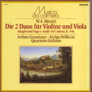 Reduced Price Arthur Grumiaux W.A. Mozart: Die 2 Duos Für Violine Und Viola Dutch Vinyl LP