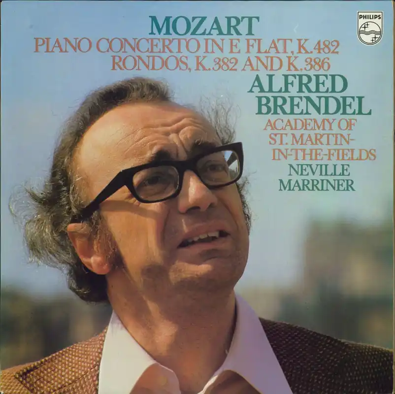 Alfred Brendel Mozart: Piano Concerto in E Flat, K.482 / Rondos, K.382 and K.386 Dutch Vinyl LP Special Discount