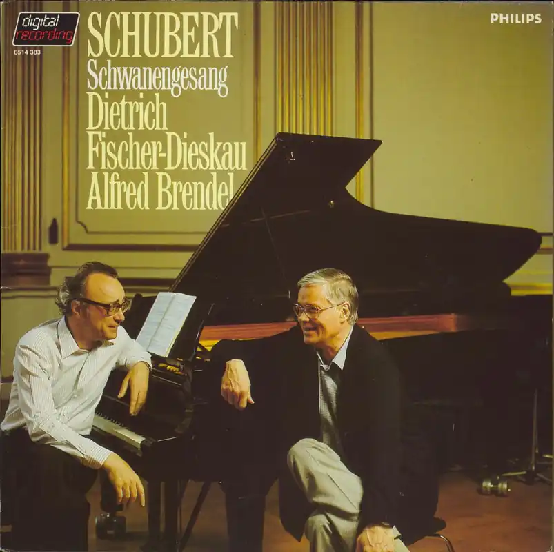 Editor’s Pick Dietrich Fischer-Dieskau & Alfred Brendel Schubert: Schwanengesang Dutch Vinyl LP