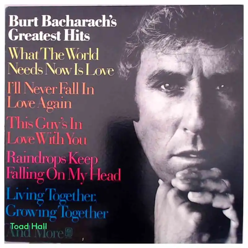 Top Rated Burt Bacharach - Burt Bacharach's Greatest Hits - Used Vinyl