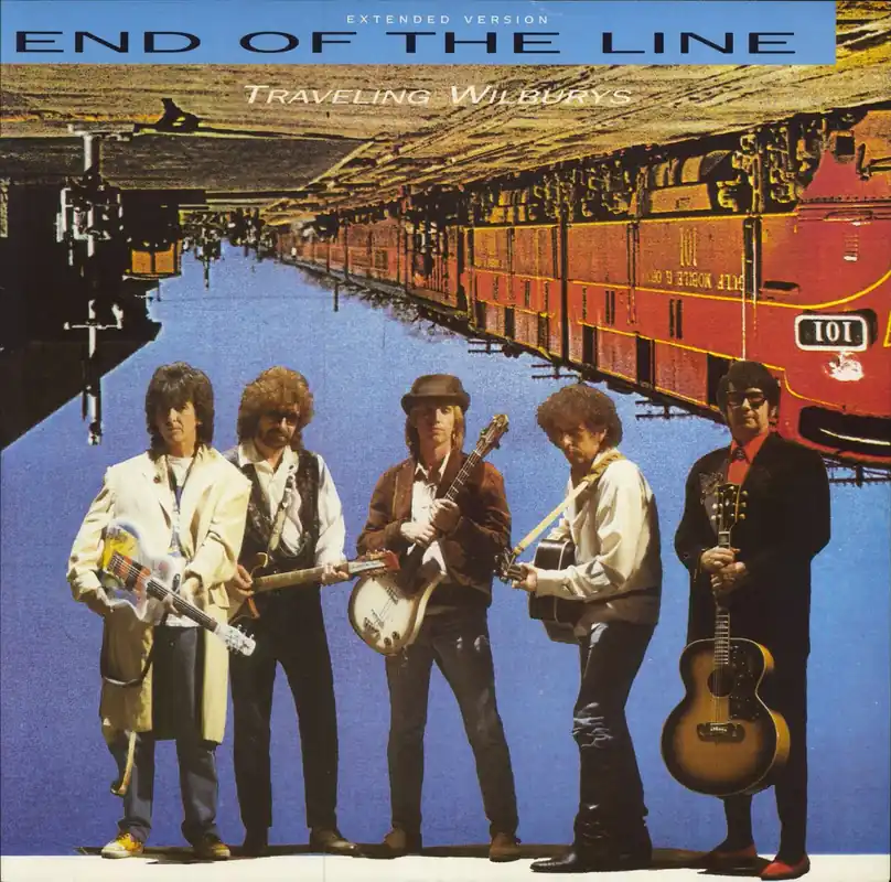 Today Only Traveling Wilburys End Of The Line UK 12" vinyl