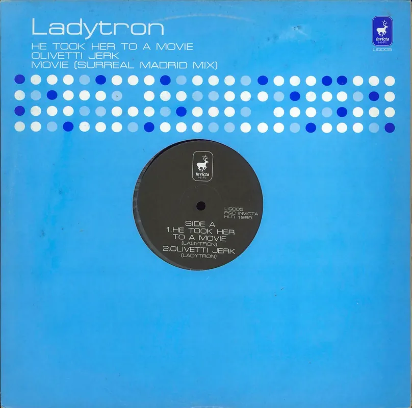 Super Sale Ladytron He Took Her To A Movie UK Promo 12" vinyl