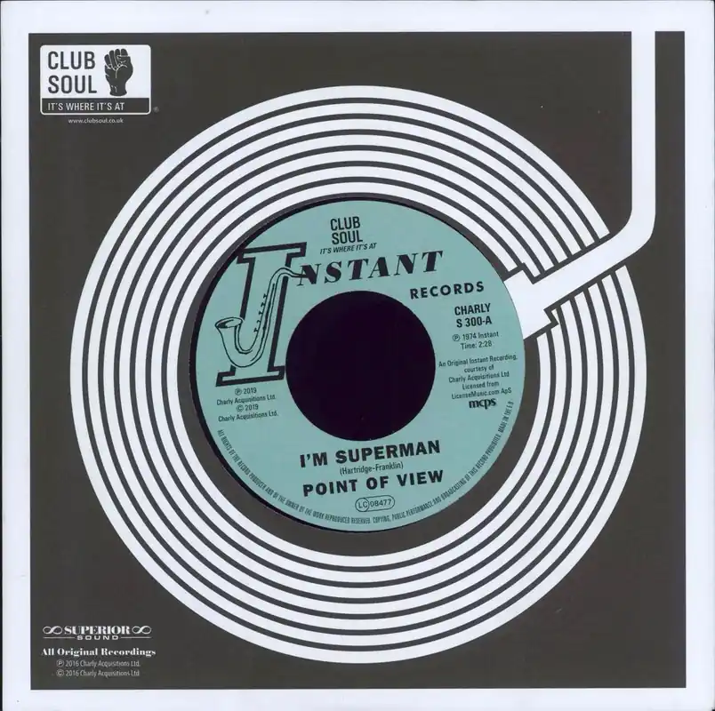 Sale Point Of View I'm Superman UK 7" vinyl