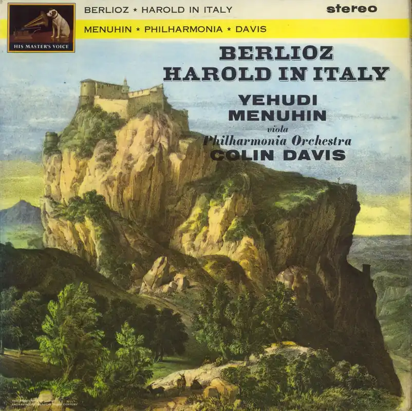 Final Sale Yehudi Menuhin Berlioz: Harold In Italy - 1st UK Vinyl LP