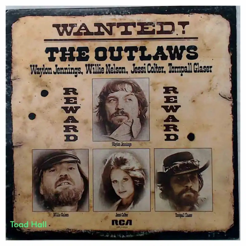 Waylon Jennings, Willie Nelson, Jessi Colter, Tompall Glaser - Wanted! The Outlaws - Used Vinyl Modern