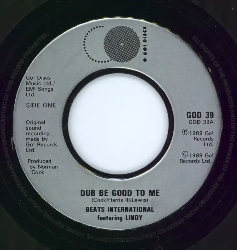 Beats International Dub Be Good To Me - Wide UK 7" vinyl Express Delivery
