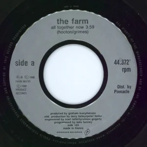 The Farm All Together Now - Wide Centre French 7" vinyl Weekend Sale