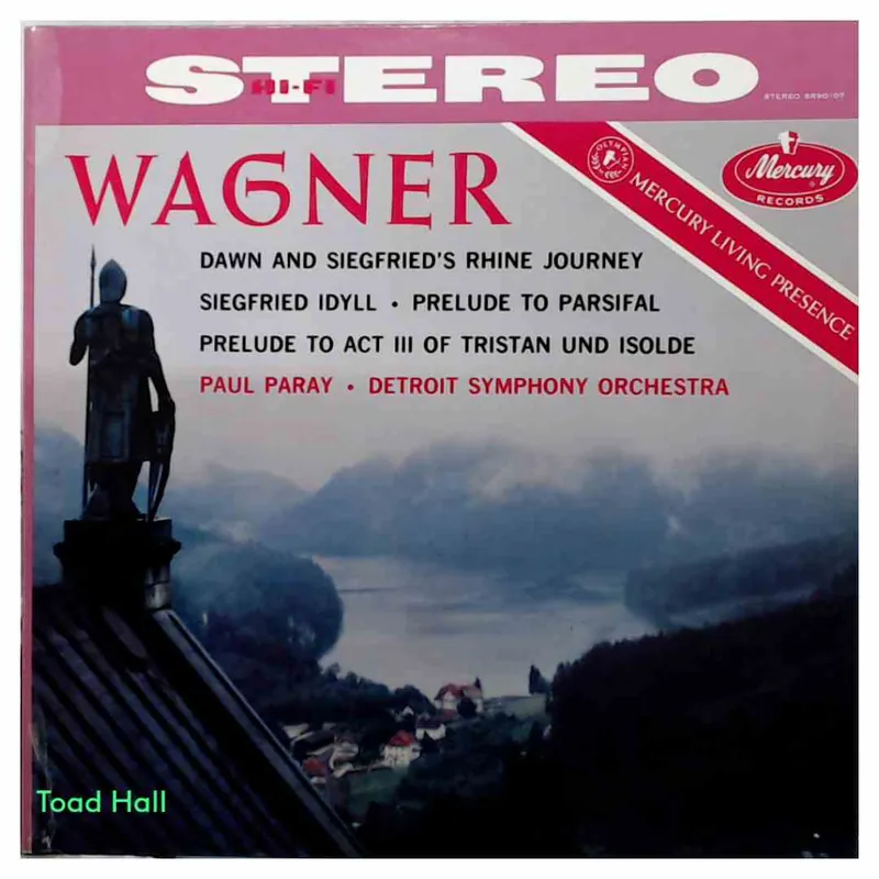 Worldwide Shipping Paul Paray - Wagner (Mercury Living Presence) - Used Vinyl