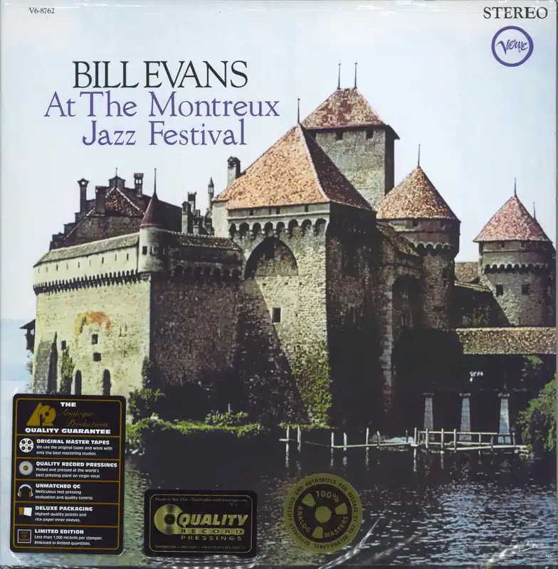 In Demand Bill Evans (Piano) At The Montreux Jazz Festival - 180 Gram - 45RPM - Sealed US 2-LP vinyl set