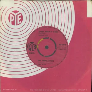 The Breakaways That's How It Goes UK 7" vinyl Exclusive Offer