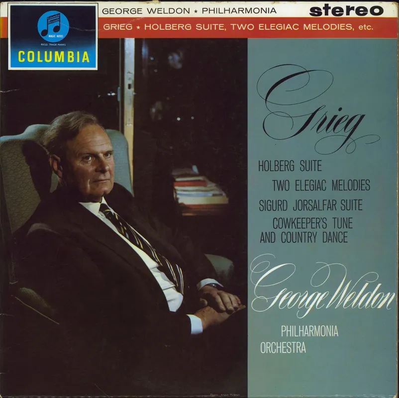 Edvard Grieg Holberg Suite / Two Elegiac Melodies / Sigurd Jorsalfar Suite / Cowkeeper's Tune And Country Dance UK Vinyl LP Place Order