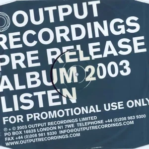 Genuine Colder Again - White label UK Promo Vinyl LP