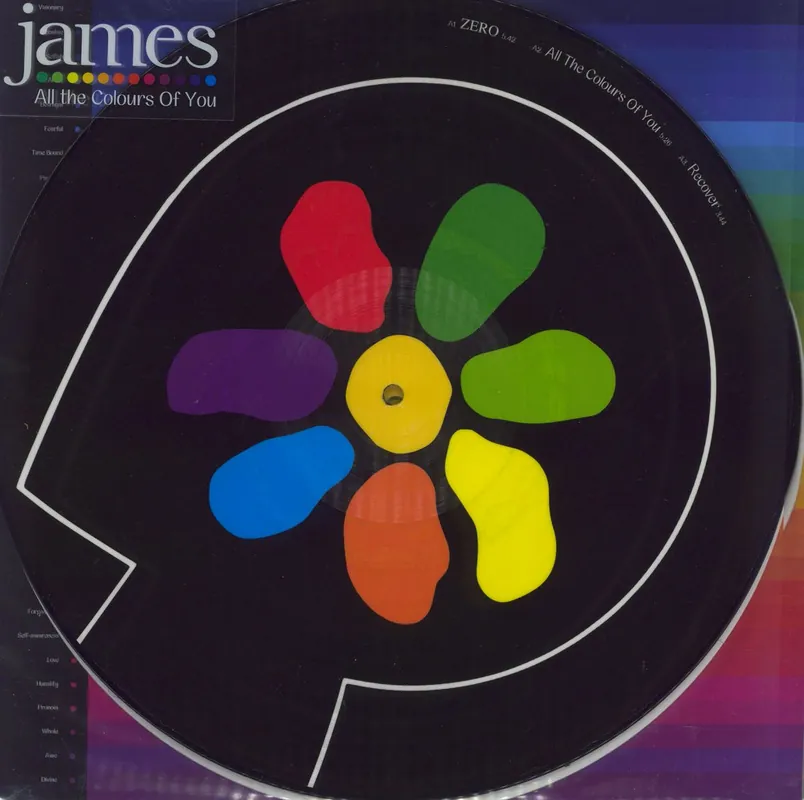 Professional Grade James All The Colours Of You UK Picture disc LP