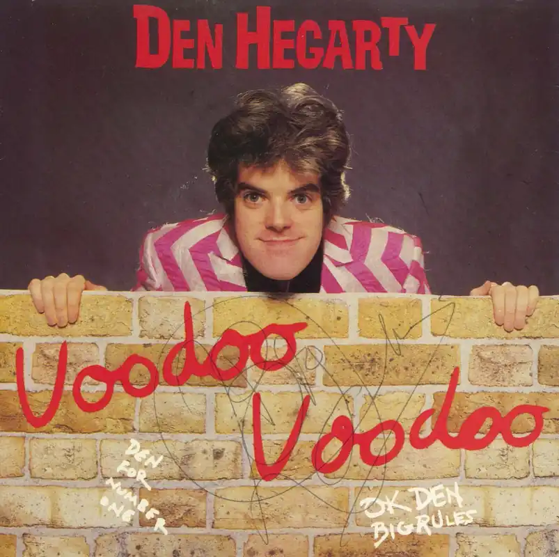 Den Hegarty Voodoo Voodoo - A Label - Autographed UK Promo 7" vinyl Free Shipping