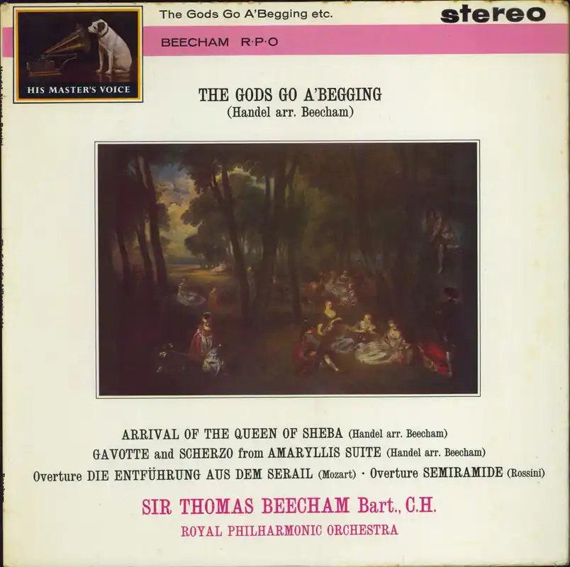 George Frideric Handel Handel: The Gods Go A'Begging - 1st UK Vinyl LP In Demand