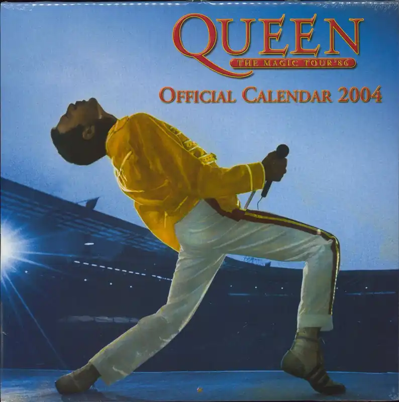 Queen The Magic Tour '86 - Official Calendar 2004 - Lot of TEN UK Calendar Big Sale