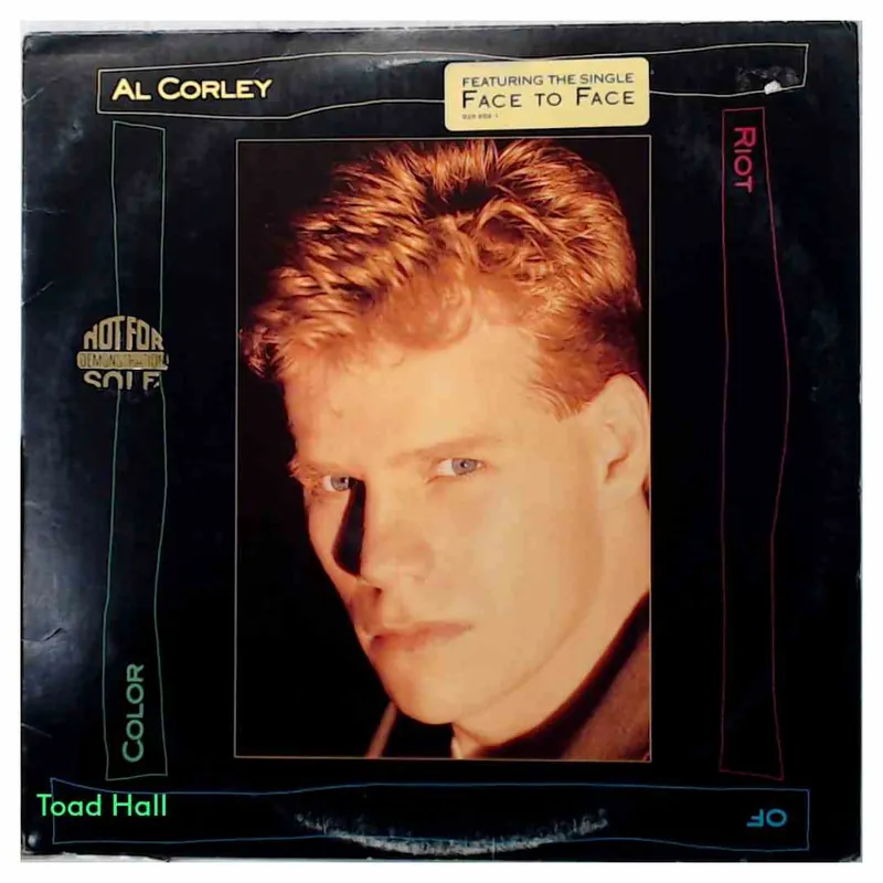 Al Corley - Riot Of Color (Promo) - Used Vinyl Today Only
