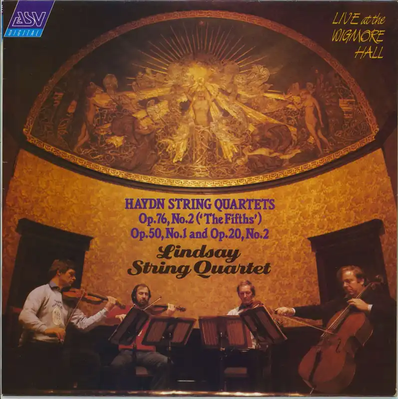 The Lindsay String Quartet Haydn String Quartets Live At The Wigmore Hall UK 3-LP vinyl set Markdown