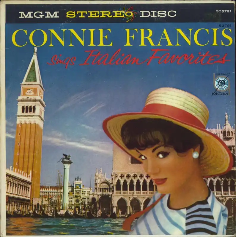 Latest Connie Francis Sings Italian Favorites US Vinyl LP