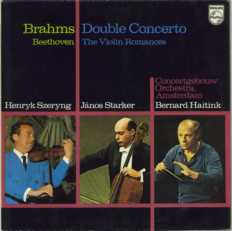 János Starker & Henryk Szeryng Brahms: Double Concerto / Beethoven: The Violin Romances UK Vinyl LP Bargain