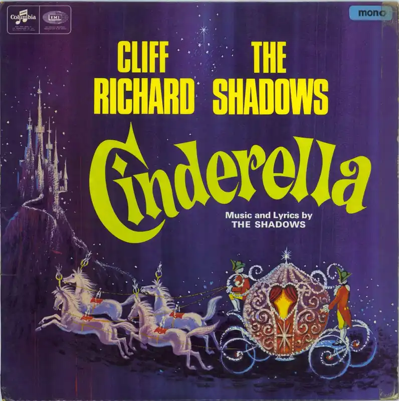 Cliff Richard Cinderella - 1st - Autographed UK Vinyl LP Latest