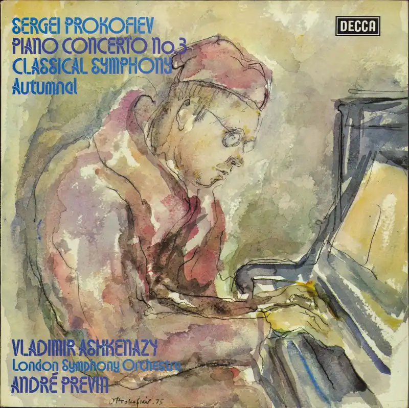 Instant Buy Vladimir Ashkenazy Sergei Prokofiev - Piano Concerto No3 UK Vinyl LP