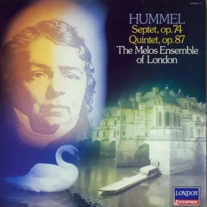 The Melos Ensemble Hummel: Septet, Op.74 / Quintet, Op.87 Dutch Vinyl LP Low Price