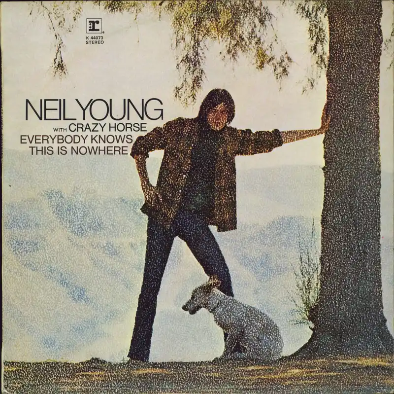 Limited Edition Neil Young Everybody Knows This Is Nowhere - 2nd UK Vinyl LP