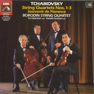Super Sale The Borodin String Quartet Tchaikovsky: String Quartets Nos. 1 - 3 / Souvenir De Florence German 2-LP vinyl set