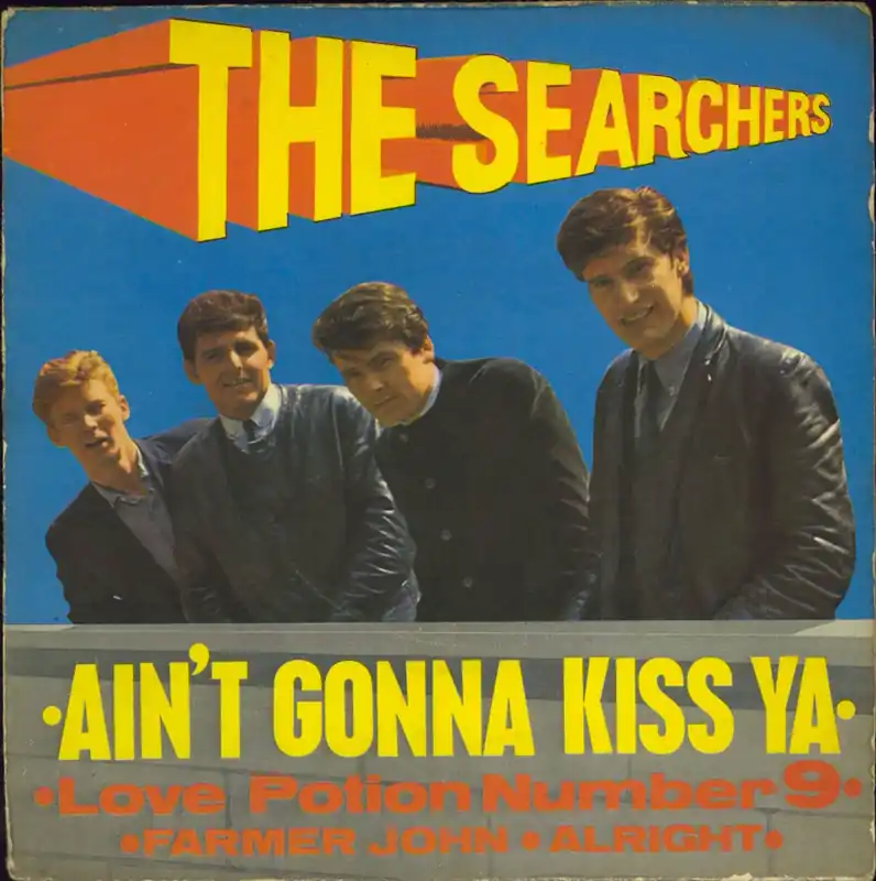 The Searchers Ain't Gonna Kiss Ya EP - 1st - VG+ UK 7" vinyl Top Pick