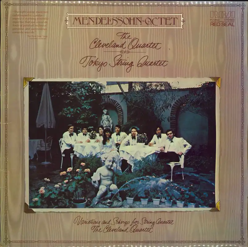 Felix Mendelssohn Octet in E Flat, Op.20 / Variations And Scherzo For String Quartet, Op.31 UK Vinyl LP Latest
