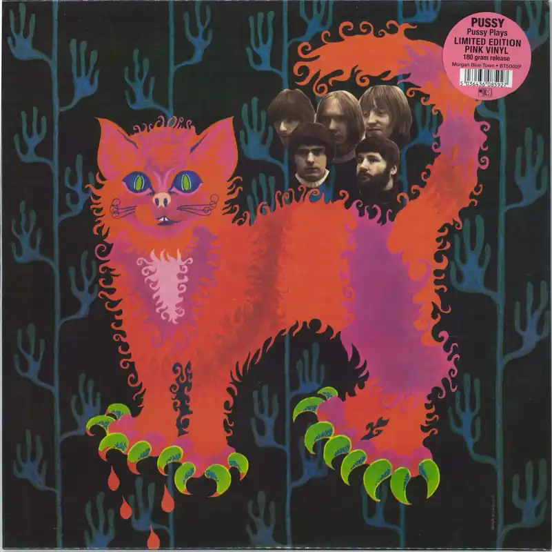 Pussy Pussy Plays - 180 Gram Pink Vinyl - Sealed UK Vinyl LP Special Offer