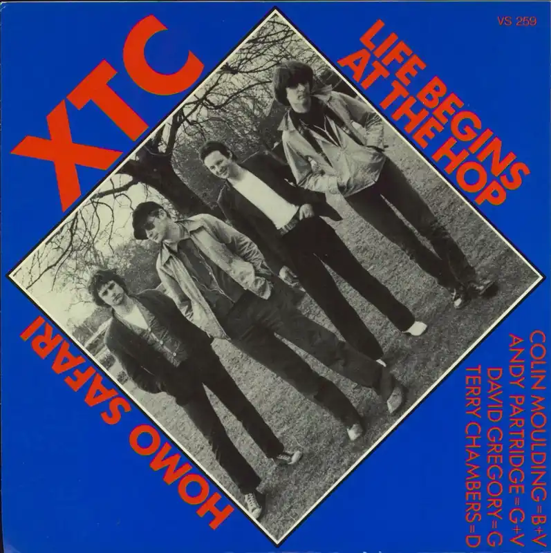 Time-Limited XTC Life Begins At The Hop - Clear Vinyl UK 7" vinyl