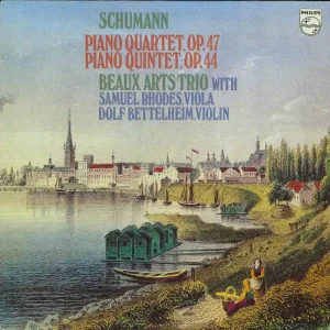 No Minimum Order Beaux Arts Trio Schumann: Piano Quartet Op.47 / Piano Quintet Op.44 Dutch Vinyl LP