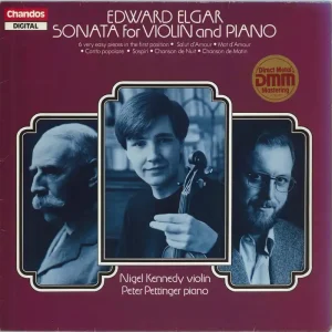 Nigel Kennedy Edward Elgar: Sonata For Violin And Piano UK Vinyl LP Deal