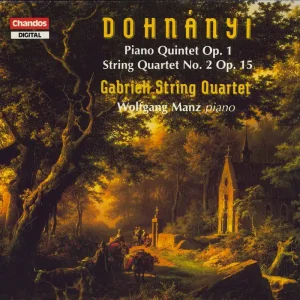 The Gabrieli String Quartet Dohnányi: Piano Quintet Op.1 / String Quartet No. 2 Op.15 UK Vinyl LP Final Sale