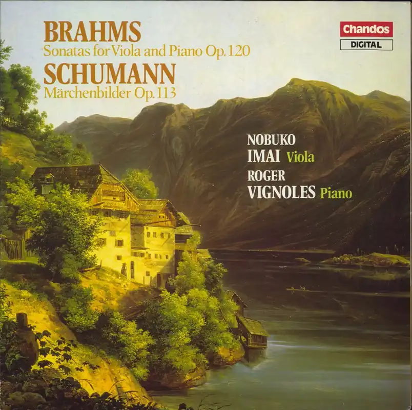 Nobuku Imai & Roger Vignoles Brahms: Sonatas For Viola And Piano, Op.120 / Schumann: Märchenbilder, Op.113 UK Vinyl LP Exclusive Offer