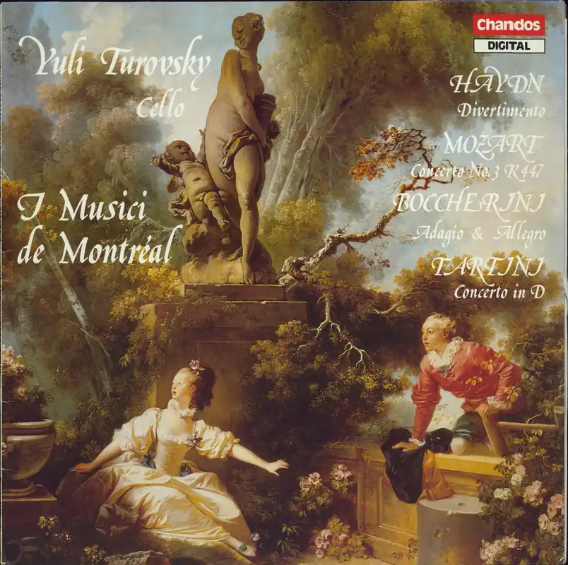 Top Rated Yuri Turovsky Haydn: Divertimento / Mozart: Concerto No. 3 / Boccherini: Adagio & Allegro / Tartini: Concerto in D UK Vinyl LP