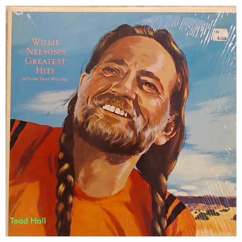 Willie Nelson  Willie Nelson's Greatest Hits (& Some That Will Be)  Used Vinyl LP Crafted