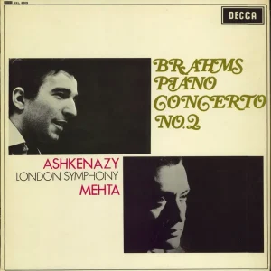 Reduced Price Vladimir Ashkenazy Brahms: Piano Concerto No. 2 in B Flat, Op.83 UK Vinyl LP