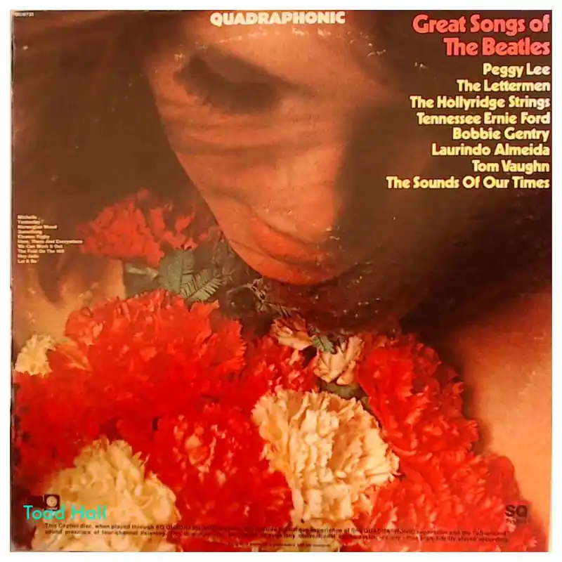 Various Artists - Great Songs Of The Beatles (Quadrophonic) - Used Vinyl Same Day Shipping