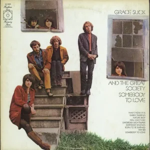 Grace Slick Somebody To Love US Vinyl LP Fast Shipping