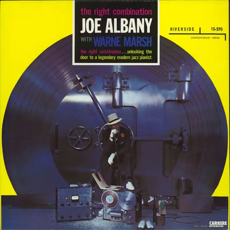 Clearance Joe Albany The Right Combination French Vinyl LP