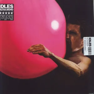 Low Price Idles Ultra Mono - White/Black Swirl Vinyl - Sealed + Signed print UK Vinyl LP