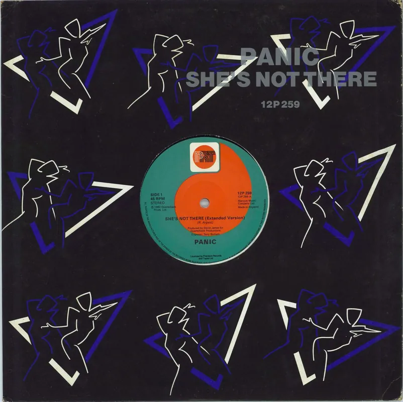 Limited Offer Panic She's Not There UK 12" vinyl
